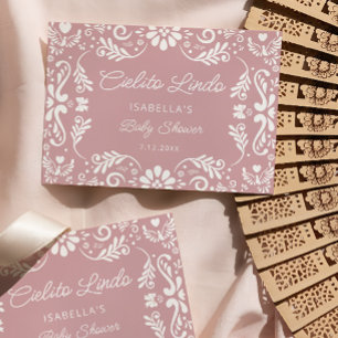 Cielito Lindo Mexican Baby Shower Thank You  Card