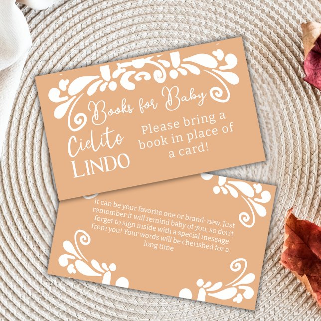 Cielito Lindo Mexican Fiesta Neutral Baby Shower  Enclosure Card (Creator Uploaded)