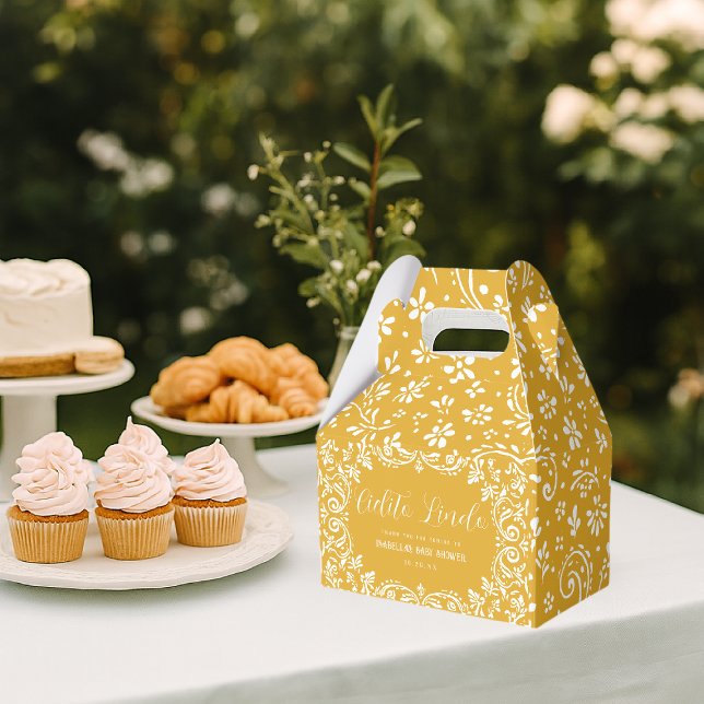 Cielito Lindo Mexican Papel Picado Talavera  Favour Box (Creator Uploaded)