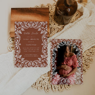 Cielito Lindo Mexican Papel Picado Talavera  Invitation