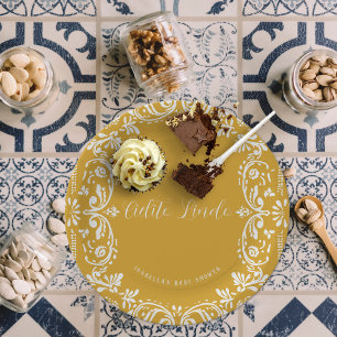 Cielito Lindo Mexican Papel Picado Talavera Paper Plate