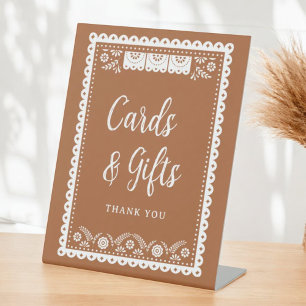 Cielito Lindo Mexican Theme Cards and Gifts Pedestal Sign