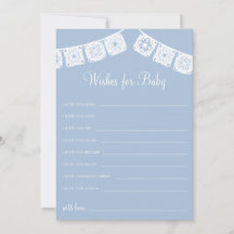 Cielito Lindo Papel Picado Wishes for Baby Card