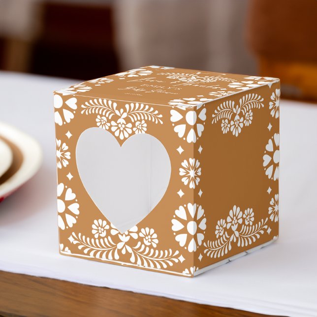 Cielito lindo terracotta baby shower favours favour box (Cielito lindo terracotta baby shower favors personalized  favor boxes Mexica fiesta favor box)