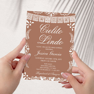 Cielito Lindo Terracotta Baby Shower Invitation