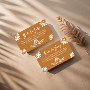 Cielito lindo terracotta Mexican book request Enclosure Card