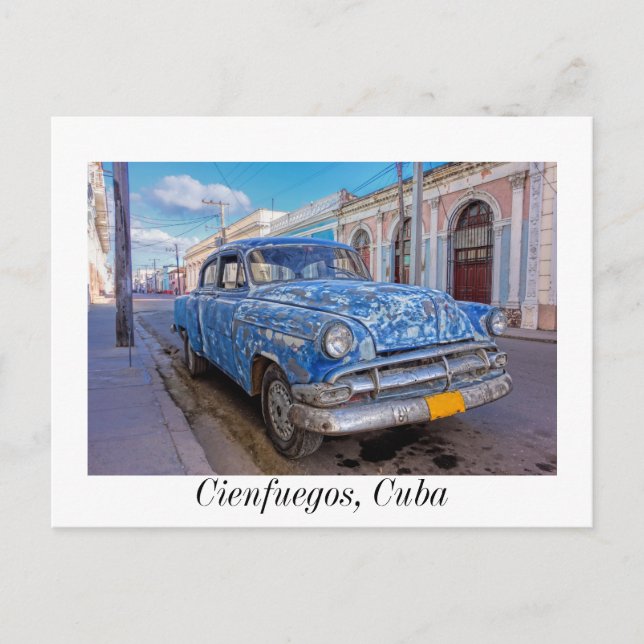 Cienfuegos, Cuba souvenir postcard (Front)