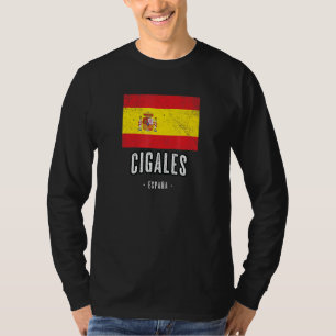 Cigales Spain Es Flag City - Bandera Ropa - T-Shirt