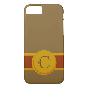 Cigar Band with Monogram iPhone 8/7 Case