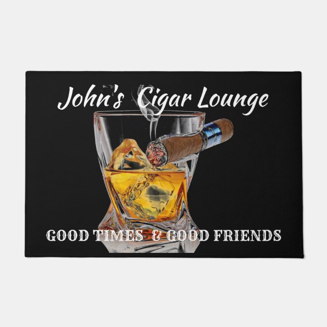 Cigar Bar Doormat (Front)