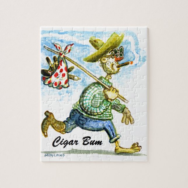 Cigar Bum Puzzle (Vertical)