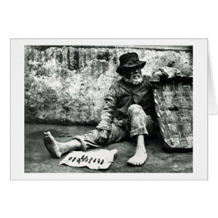 Cigar-end Seller, c,1865 (b/w photo)