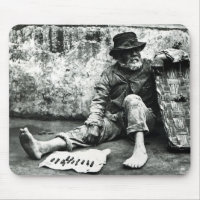 Cigar-end Seller, c,1865 (b/w photo)