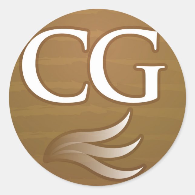 Cigar Geeks Round Sticker (Front)