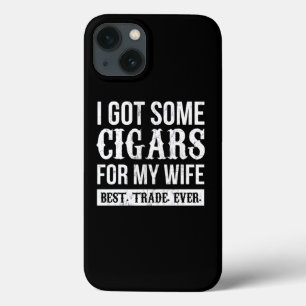 Cigar Gift Idea Funny Cigar Accessories Gift Set D iPhone 13 Case