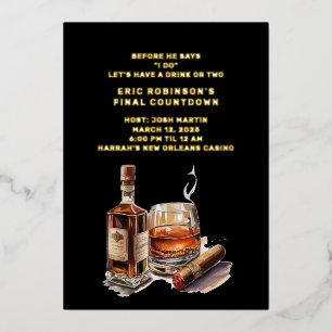 Cigar Groom Bachelor Party