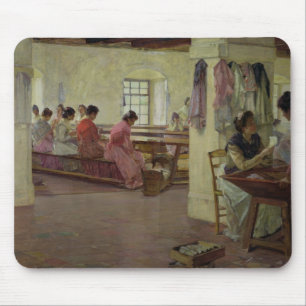 Cigar Makers at Seville Mouse Mat