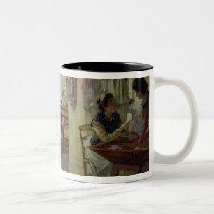 Cigar Makers at Seville Two-Tone Coffee Mug