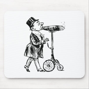 Cigar on wheels cigar on wheels mouse mat
