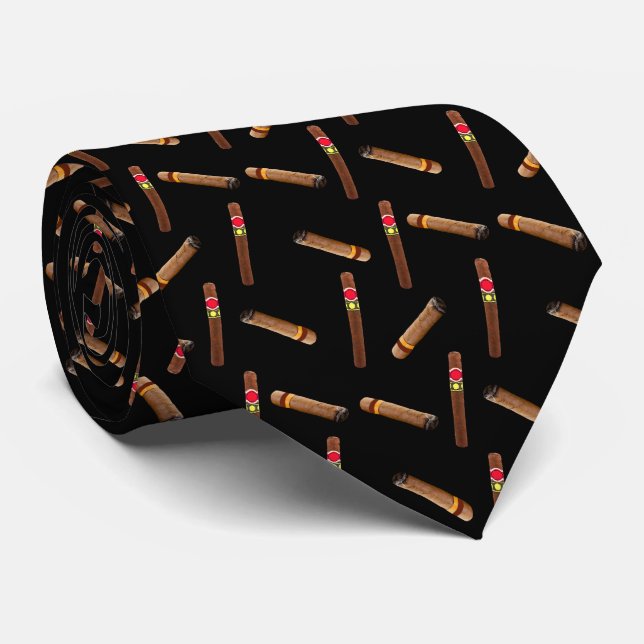 Cigar Party Tie (Rolled)
