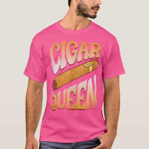 Cigar Queen Crown Smoking Cigarette Smoke Smoker A T-Shirt