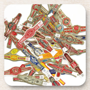 Cigar Ring Wrappers Coaster