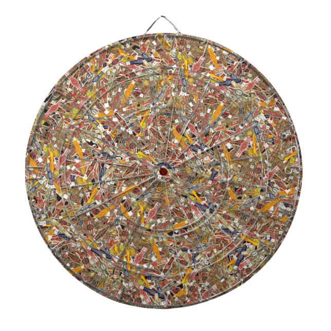 Cigar Ring Wrappers Dartboard (Front)