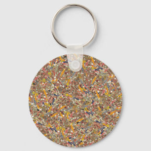 Cigar Ring Wrappers Key Ring