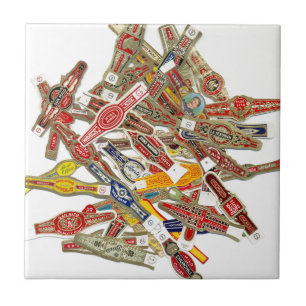 Cigar Ring Wrappers Tile