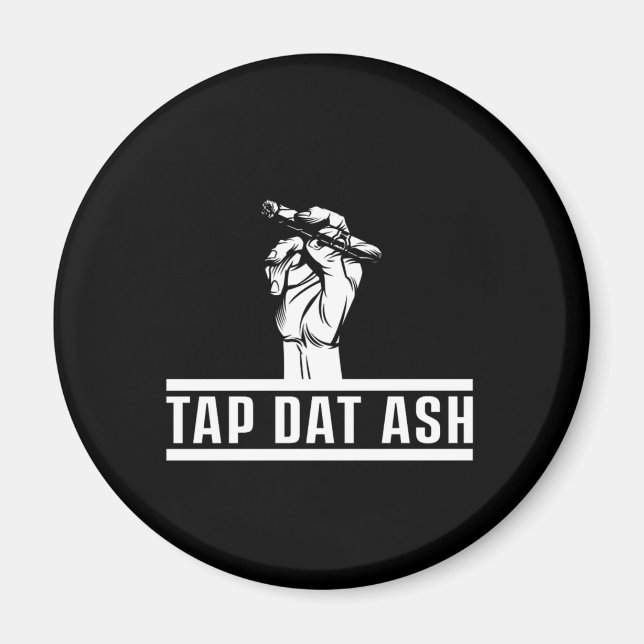 Cigar Smoker Ashtrays Humidor Tobacco Cigar Lover  Magnet (Front)