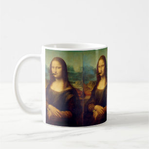 Cigar Smoker Funny Mona Lisa Smoking Coffee Mug