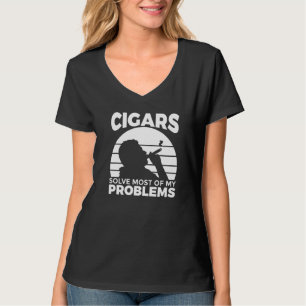 Cigar Smoker Saying For A Cigar Smoker 3 T-Shirt