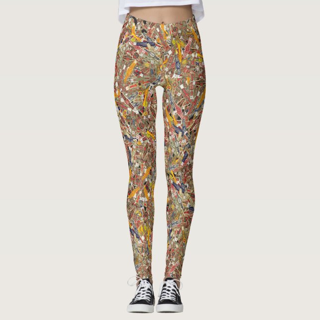 Cigar Wrappers Leggings (Front)