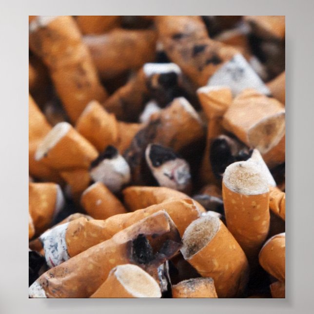 Cigarette Butts Poster (Front)