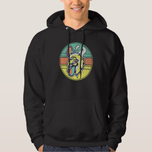 Cigarette Smoker Rooster Farmer Farm Animal Chicke Hoodie