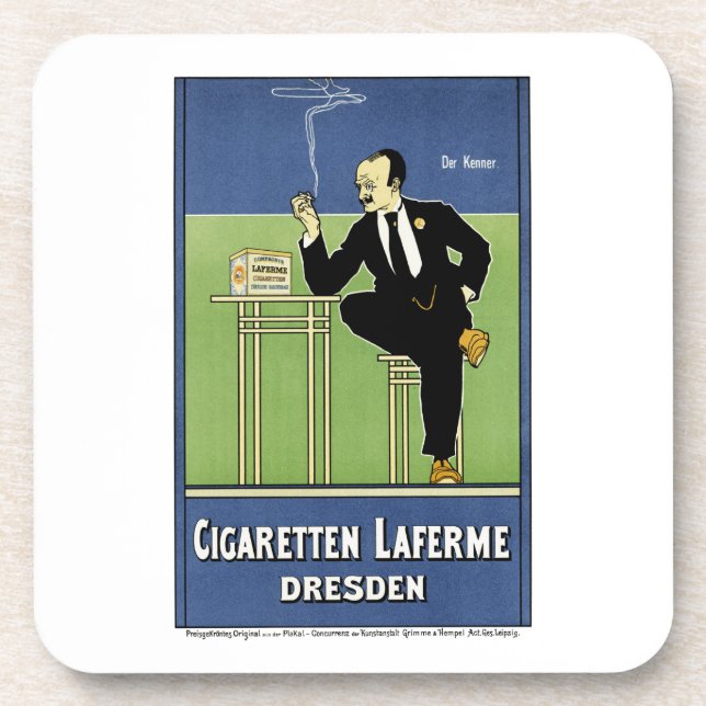 Cigaretten Laferme Coaster (Front)
