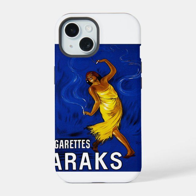 Cigarettes Araks iPhone 15 Case (Back)