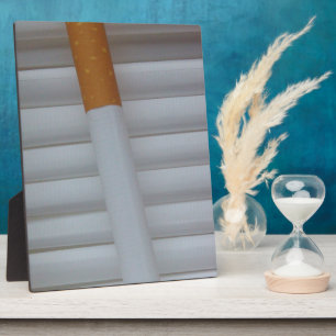 Cigarettes Funny Smokers Background Plaque