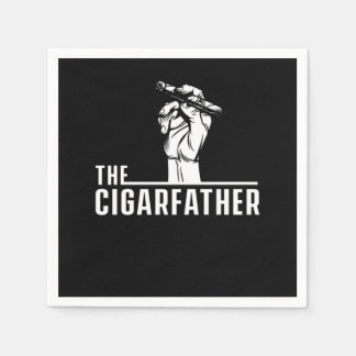 Cigarfather Cigar Smoker Humidor Cigars Lover Gift Napkin