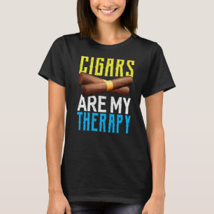 Cigars are my Therapy Funny Cigar Premium T-Shirt
