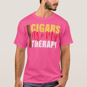Cigars Are My Therapy Funny Cigar T-Shirt