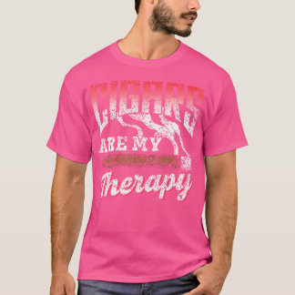 Cigars Are My Therapy Smoke Smoking Lover Cigar T-Shirt