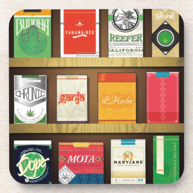 Cigaweed Coaster (Front)