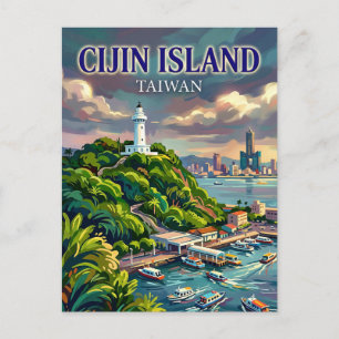 Cijin Island Taiwan Postcard