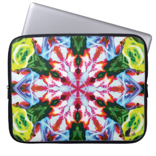 Cilantro Kaleidoscope Laptop Sleeve
