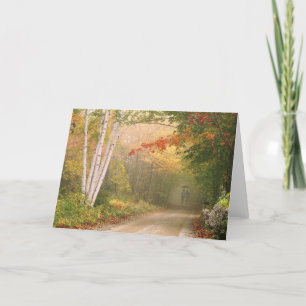 Cilley Hill Road 2 Greeting Card