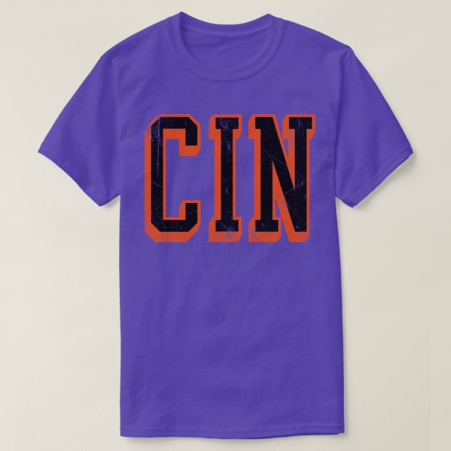 CIN block abv 1 T-Shirt (Design Front)
