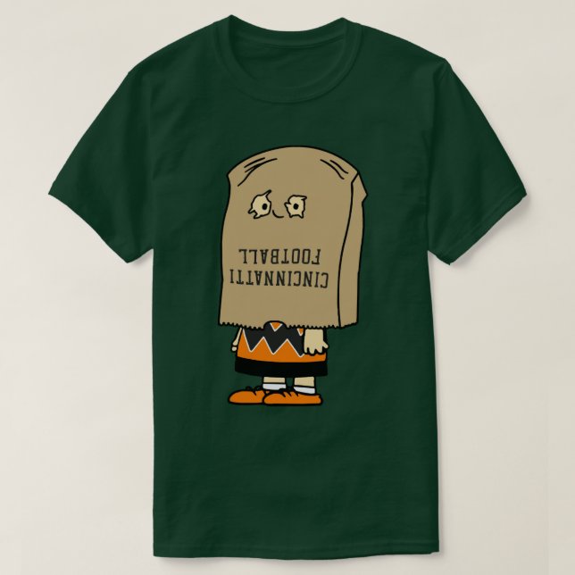 Cincinnati Bag Of Shame T-Shirt (Design Front)