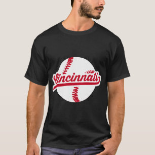 Cincinnati Baseball Ohio Pride Love City Red T-Shirt