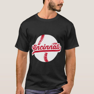Cincinnati Baseball Ohio Pride Love City Red T-Shirt